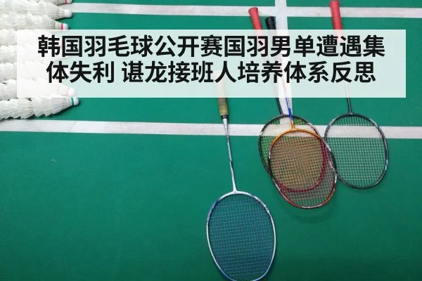 韩国羽毛球公开赛国羽男单遭遇集体失利 谌龙接班人培养体系反思（jiuyou）